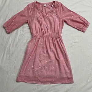 Old Navy Short 3/4 Sleeve Dress Size Medium